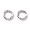 Non-Tarnish 304 Stainless Steel Open Jump Rings X-STAS-C040-01H-P-3