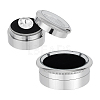 2Pcs 2 Styles Alloy Loose Diamnond Gemstone Display Boxes CON-PH0003-17P-1