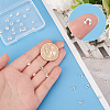 30Pcs 925 Sterling Silver Crimp Bead Cover STER-BBC0001-31-3