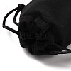 Velvet Jewelry Drawstring Storage Pouches ABAG-P013-02A-01-3