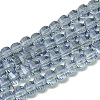Electroplate Glass Beads Strands EGLA-Q094-A13-1