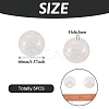 Handmade Two Holes Blown Glass Globe Beads BLOW-TA0001-02B-3