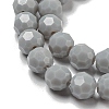 Opaque Glass Beads Stands LS-EGLA-A035-P6mm-D22-4