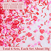 Valentine's Day Lip Handmade Polymer Clay Sprinkles Mix CLAY-SC0001-97B-2