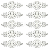 Unicraftale 10Pcs 304 Stainless Steel Connector Charms STAS-UN0043-86-1