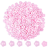 200Pcs 2-Hole Resin Buttons RESI-SP0001-52A-1