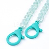 (Jewelry Parties Factory Sale)Personalized Acrylic Curb Chain Necklaces NJEW-JN02895-2