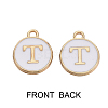 Golden Plated Alloy Charms ENAM-SZ0001-25A-T-2