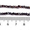 Baking Electroplate Glass Beads Strands DGLA-A039-J4mm-B22-4