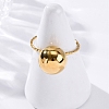304 Stainless Steel Cuff Rings for Women LS-RJEW-F175-01G-02-5