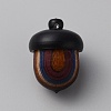 Wooden Acorn Box Jewelry Pendants WOOD-WH0024-152-1