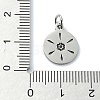 304 Stainless Steel Charms STAS-C097-46P-03-3