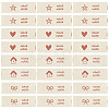 Polyester Clothing Label DIY-TA0015-56B-2