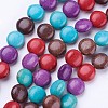 Synthetic Turquoise Beads Strands G-P347-05-1
