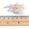 304 Stainless Steel Cuff Rings RJEW-D338-05E-GP-3