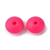 Rondelle Food Grade Eco-Friendly Silicone Focal Beads SIL-F003-07D-3