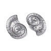 Non-Tarnish 304 Stainless Steel Stud Earrings EJEW-M250-02A-P-2