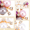 50Pcs 5 Style Alloy Cabochons FIND-PH0003-88-6