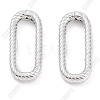 925 Sterling Silver Spring Gate Rings STER-K173-18S-1