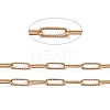 304 Stainless Steel Paperclip Chains CHS-D033-06G-02-2