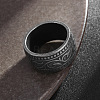 Vintage Totem 304 Stainless Steel Wide Finger Rings for Men FS-WG9BFEA-08-2