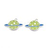 Alloy Enamel Sports Pendants ENAM-T022-75P-1