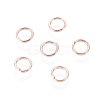 304 Stainless Steel Open Jump Rings STAS-O098-01RG-09-1