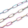 Ion Plating(IP) 304 Stainless Steel Paperclip Chains CHS-F010-01B-MC-01-2