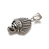 304 Stainless Steel Pendants STAS-Z110-48H-AS-2
