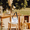2Pcs Paper Wedding Memorial Sign AJEW-CN0006-23-7