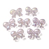 UV Plating Luminous Transparent Acrylic Beads OACR-P010-07C-1