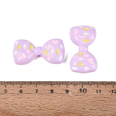 Opaque Acrylic Beads OACR-N162-13D-1