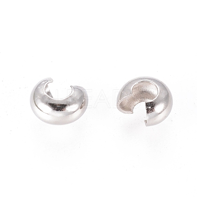 Brass Crimp Beads Covers KK-H290-NFN-NF-1