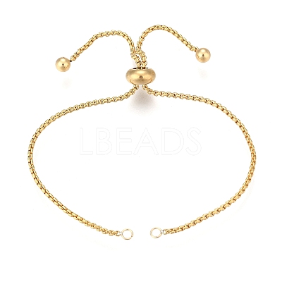 Adjustable 304 Stainless Steel Bracelet Making X-STAS-G169-01G-A-1