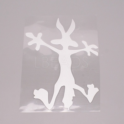 Waterproof PET Personality Wolf Car Stickers DIY-WH0258--05B-01-1