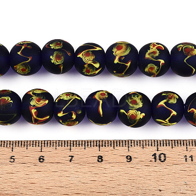 Handmade Lampwork Beads Strands LAMP-N028-05G-1