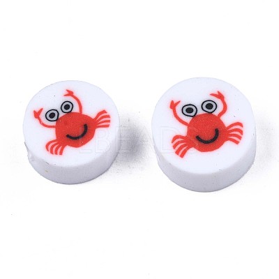 Summer Style Handmade Polymer Clay Beads X-CLAY-N007-005-1