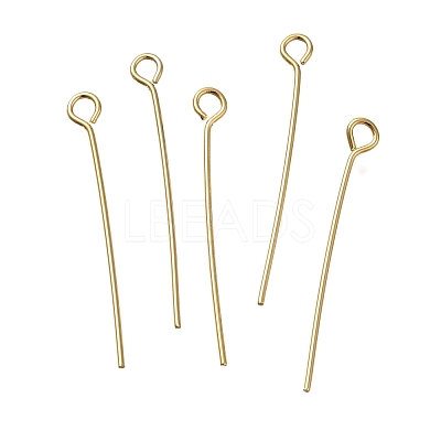 Brass Eye Pins KK-H502-02D-G-1