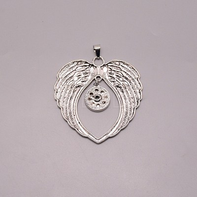 Wing Alloy Pendant Setting MAK-WH0011-02-1