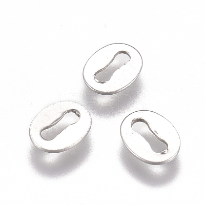 Tarnish Resistant 304 Stainless Steel Slice Chain Tabs STAS-L234-166A-1