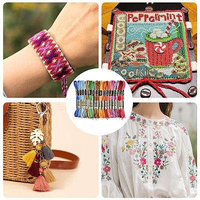 6-Ply Polyester Embroidery Floss OCOR-CY0002-03C-07-1