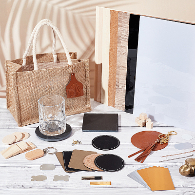 Leather Working Kit for Beginners Tools DIY-OC0011-24-1