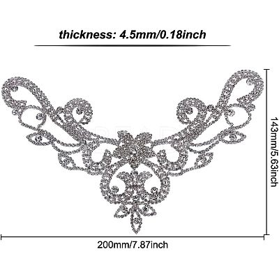 Hotfix Rhinestone DIY-WH0257-48-1