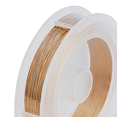 Round Copper Wire for Jewelry Making CWIR-BC0004-0.2mm-07-1