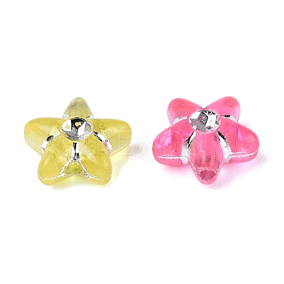 Plastic Star Beads KY-Q002-09-1