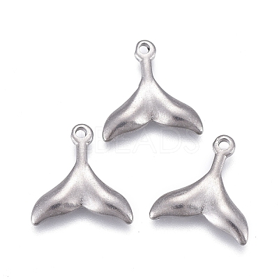 Non-Tarnish 304 Stainless Steel Charms X-STAS-F249-14P-02-1