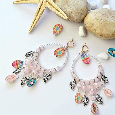 Printed Cowrie Shell Beads SHEL-PH0001-08-1
