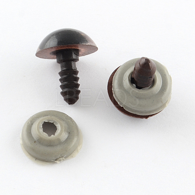 Craft Plastic Doll Eyes Stuffed Toy Eyes DIY-R039-18mm-1