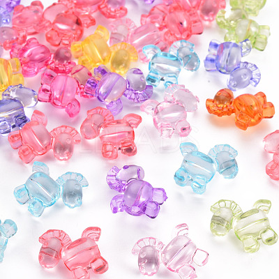 Transparent Acrylic Beads TACR-S154-47B-1