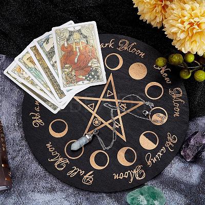 DIY Star Pattern Pendulum Board Dowsing Divination Making Kit DIY-CN0002-36-1